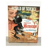 Vintage Skil Craft World of Science tin case