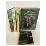 Vintage Shakespeare, Edgar Allan Poe, other books