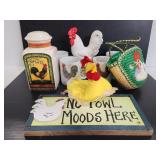 Rooster/chicken themed lot
