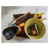 Assorted vintage home decor lot