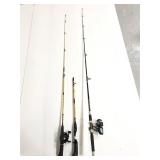 Eagle Claw and other fishing rods