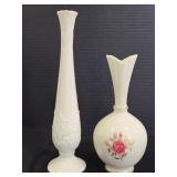 Two Lenox bud vases