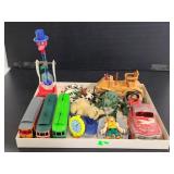 Vintage assortment of childrens toys