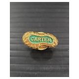Vintage Carter peanut political pin