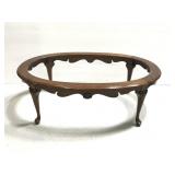 Oval Coffe table missing glass, for project