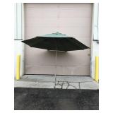 Large treasure garden folding umbrella