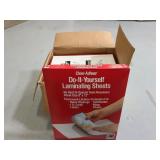 Case of 10 Do-it-yourself laminating sheets