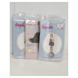 Three unopened packs girl