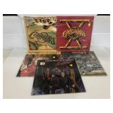 Commodores five vinyl records