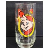 1985 Alvin and athe Chipmunks glass