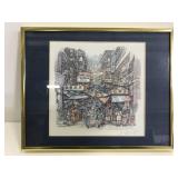 Shel Pan Street at Central by Chan Kay On print