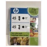 HP black in cartridges
