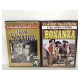 Sealed Frank Sinatra and Bonanza DVDs