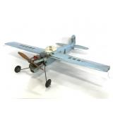 Vintage large wooden airplane model