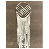 Long macrame dream catcher