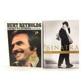 Burt Reynolds and Frank Sinatra books