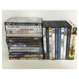 Lot of 24 DVD movies