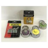 Lot of vintage combination locks & padlocks
