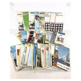 Large lot of assorted vacation road maps