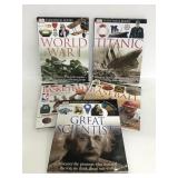 Collection of five DK Eyewitness Books