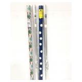 Four sealed rolls of gift wrap