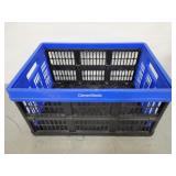 Clever made plastic collapsible crate