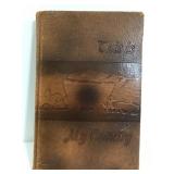 1944 This Is My Country leather bound book