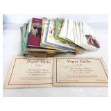 Lot of assorted Paper Dolls activities and books