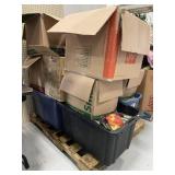 Large assorted book pallet