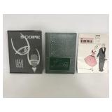 2 yearbooks & 1 fraternity book