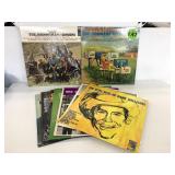 Lot of nine assorted Country and other records