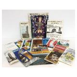 Vintage US Mexico/Canada travel maps & ephemera