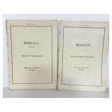 1922 and 1925 Tiffany & Co. jewelry catalogs