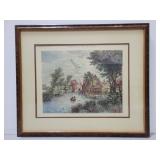 Breghels de velours, Neisbrood framed print