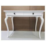 VintageWooden white vanity w/ Saber legs