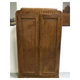 Vintage cedar lined Armoire cabinet
