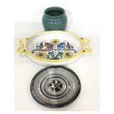 Trio of pottery made pieces