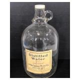Arbor Springs Water Co. distilled glass jug