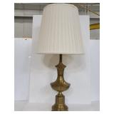 Large vintage brass lamp