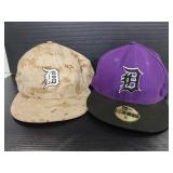 Two Detroit Tigers ball caps
