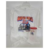 Super Bowl XLI t-shirt and cup