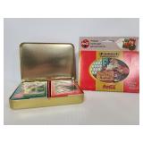 Four New sealed decks of Coca-Cola cards in tins