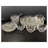 Diamond Point crystal and Hospitality snack sets