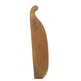 Vintage wooden paddle like piece