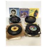 Large lot of assorted 45rpm records