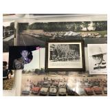 Lot of photographs, cars shows & Elton john