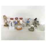 1 dozen porcelain collectables