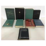 Lot of 9 vintage college science hardcovers