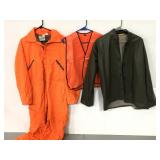 Zero-Zone one piece suit and other vest and jacket