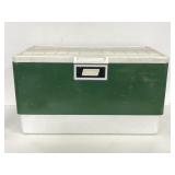 Vintage Coleman cooler. Metal body & handles